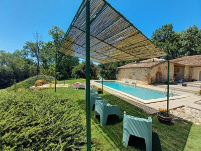 Piscine fauteuils