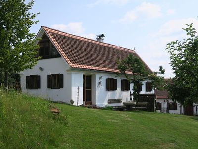 Südseite des Stöckls mit Hauseingang