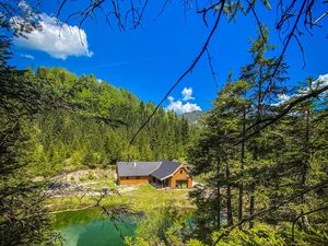 Chalet von oben