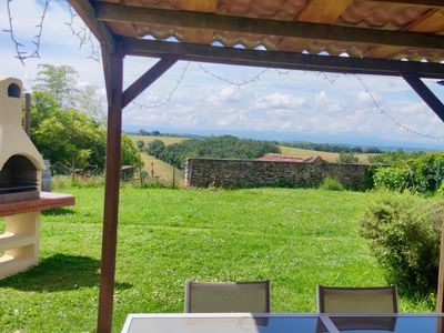 Terrasse et barbecue