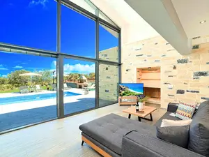 Ferienhaus für 30 Personen (400 m²) in Asprosikiá