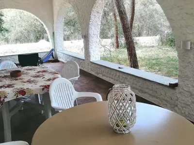 Valledoria, Pineta di San Pietro a Mare, Villa Rosa, Veranda