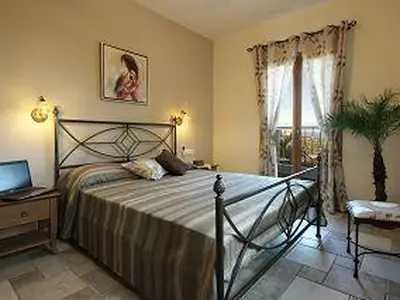 Schlafbereich. Villa Aphrodite