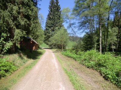 Weg zum Stausee Schönheide