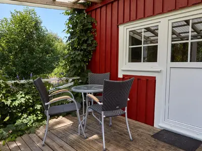 Terrasse. Die Veranda