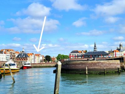 Rijksmonument Havenzicht, liegt am Wasser, mit Meerblick!