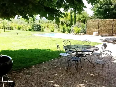 outside