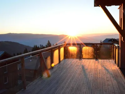 Ein typischer Sonnenaufgang auf dem Klippitztörl