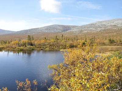 Direkte Umgebung des Objekts. See in Jämtland