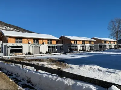 Außenseite Ferienhaus [Winter]