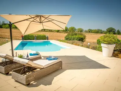 Pool des Ferienhauses