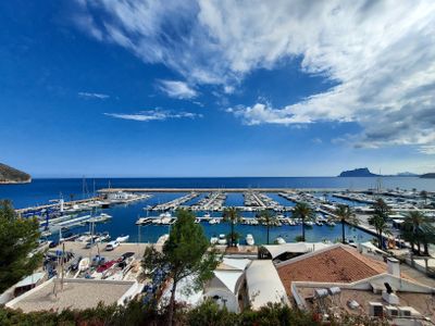 Moraira Hafen