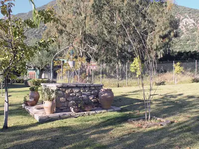 outside