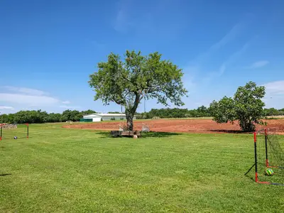 outside