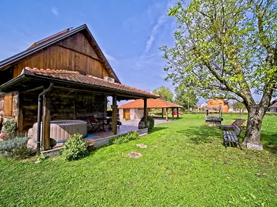 outside
