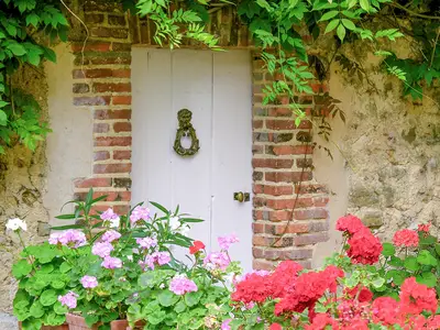 outside
