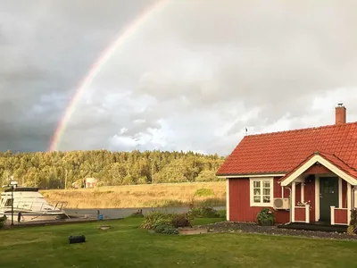 outside