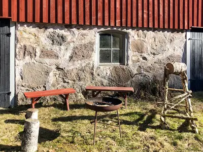 outside