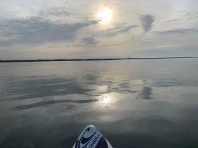SUP auf der Nordsee