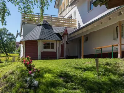 Blick auf das Haus