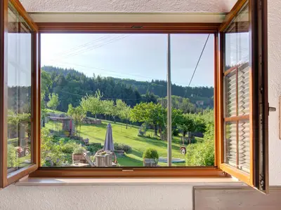 Ausblick Schlafzimmer