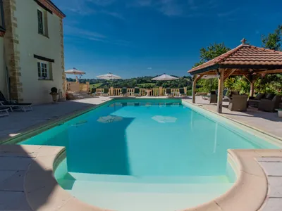 Pool des Ferienhauses