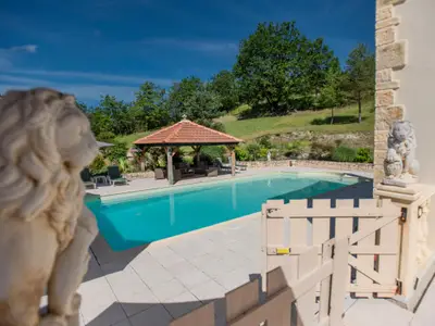 Pool des Ferienhauses