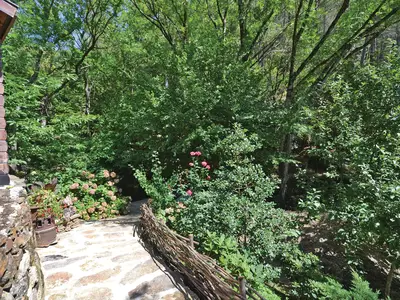 outside