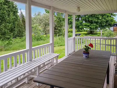 outside