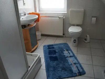Badezimmer im Obergeschoss