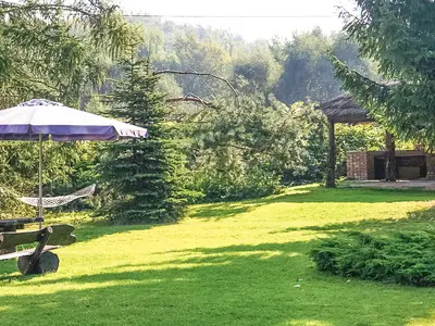 outside