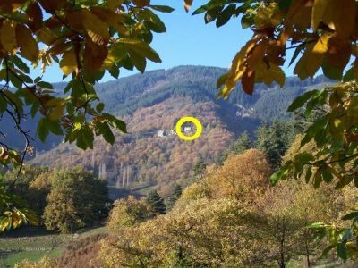 das Ferienhaus im Herbst