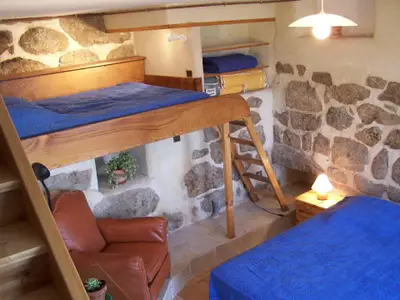 Südschlafzimmer 1. Stock, 2 Einzelbetten