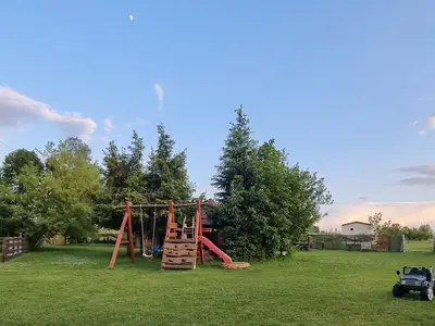 outside