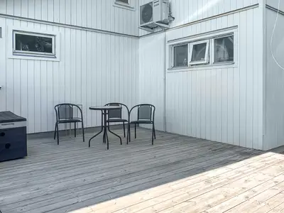 outside