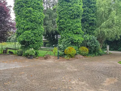 outside