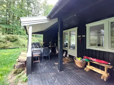 outside