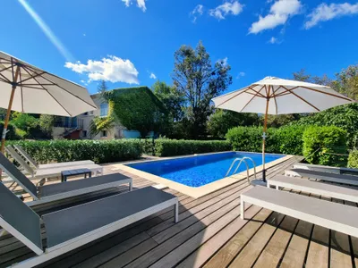 Pool des Ferienhauses