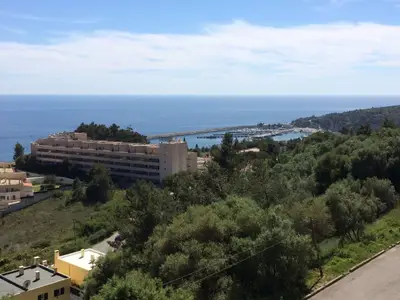 Blick auf die Bucht von Sesimbra
