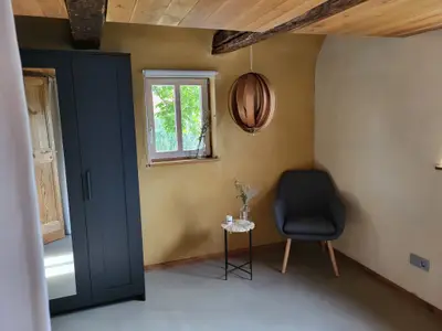 Schlafzimmer 1 mit Boxspringbett