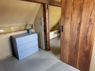 Schlafzimmer Dachgeschoss mit 1 Einzelbett