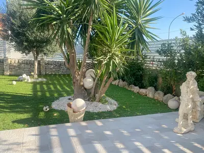 outside
