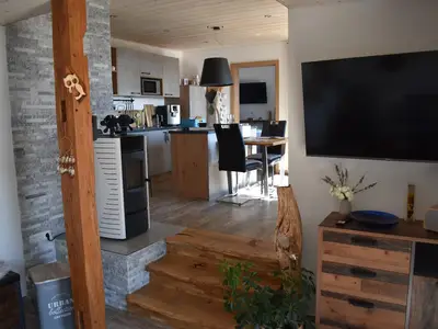 Blick zur Wohnküche