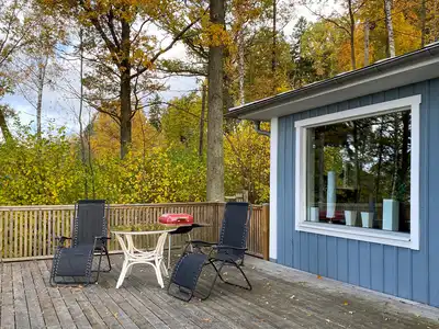 outside