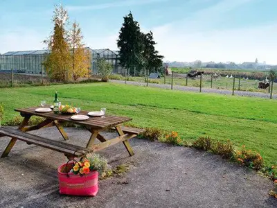 outside