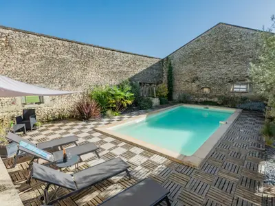 Pool des Ferienhauses