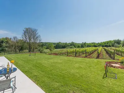 outside