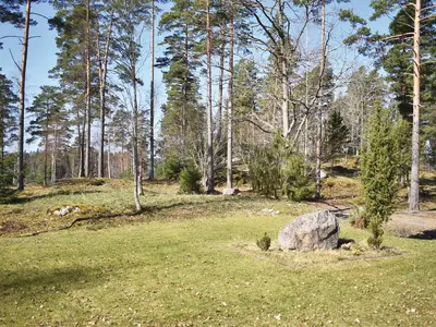 outside
