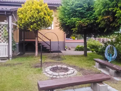 outside