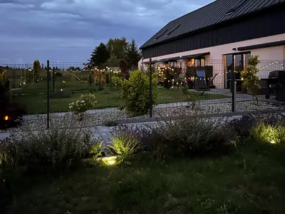 outside